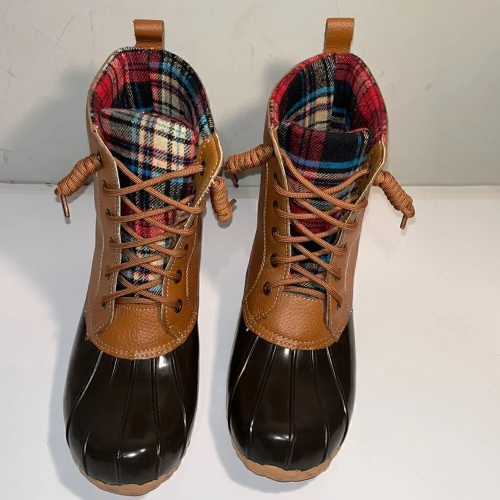 Sporto leather plaid